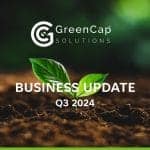 Business update for the third quarter of 2024
